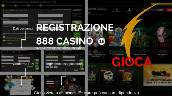 login casino 888